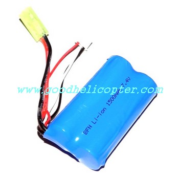 fq777-502 helicopter parts battery 7.4V 1500mAh